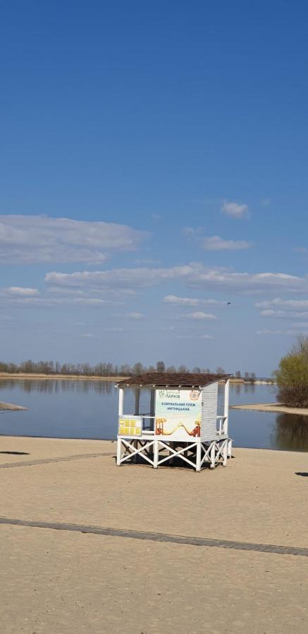 Apartament Near Dnieper Tsjerkasy Buitenkant foto